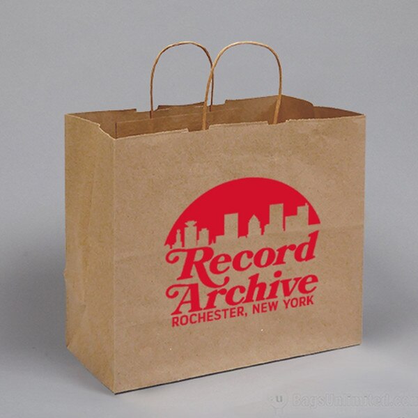 Natural Kraft Paper Custom PRINTED